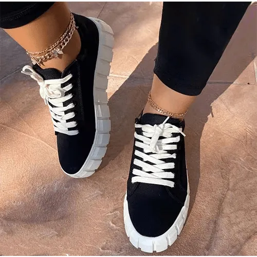 Arielle | Baskets Décontractées |  Lacets