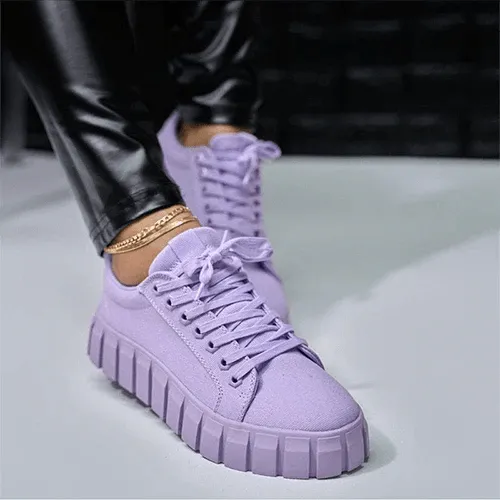 Arielle | Baskets Décontractées |  Lacets