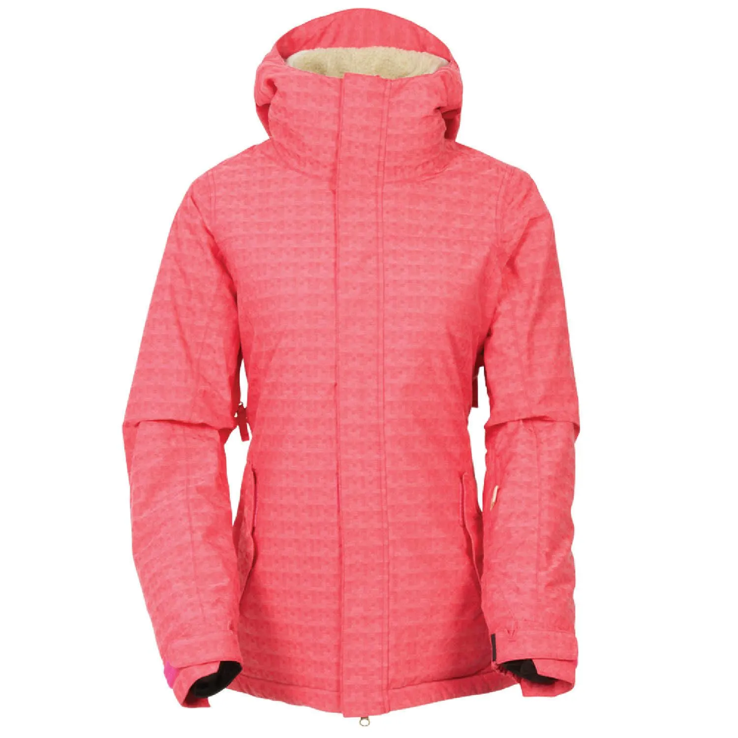 Authentic Paradise Jkt - Fuschia Puzzle Dobby