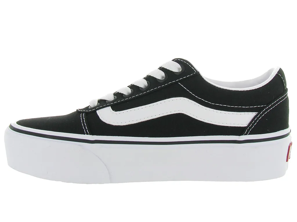 baskets et sneakers - Tendance - femme - Toile Jean - Noir - Vans