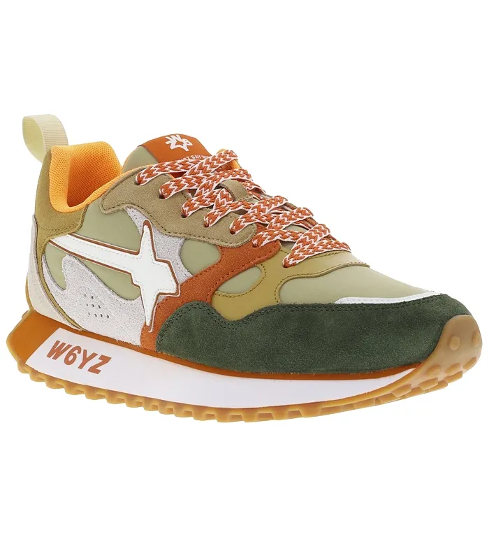 baskets et sneakers - Tendance - homme - Toile Jean - Vert - W6yz