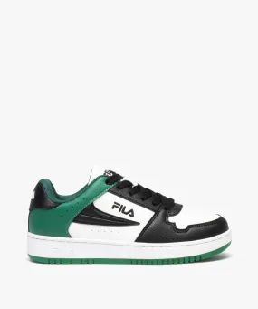 baskets garcon tricolore a lacets - fila blanc baskets et tennis