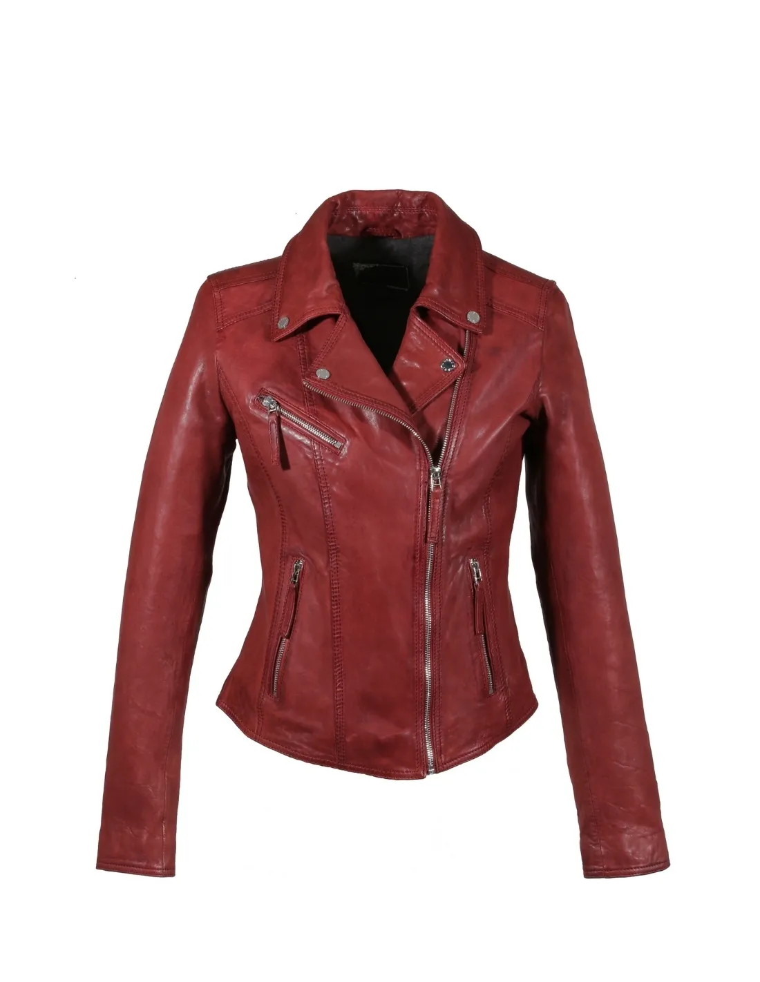 Blouson en cuir Oakwood ref 53700 Clips 6 feu