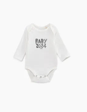 Body milk à personnaliser en coton bio bébé