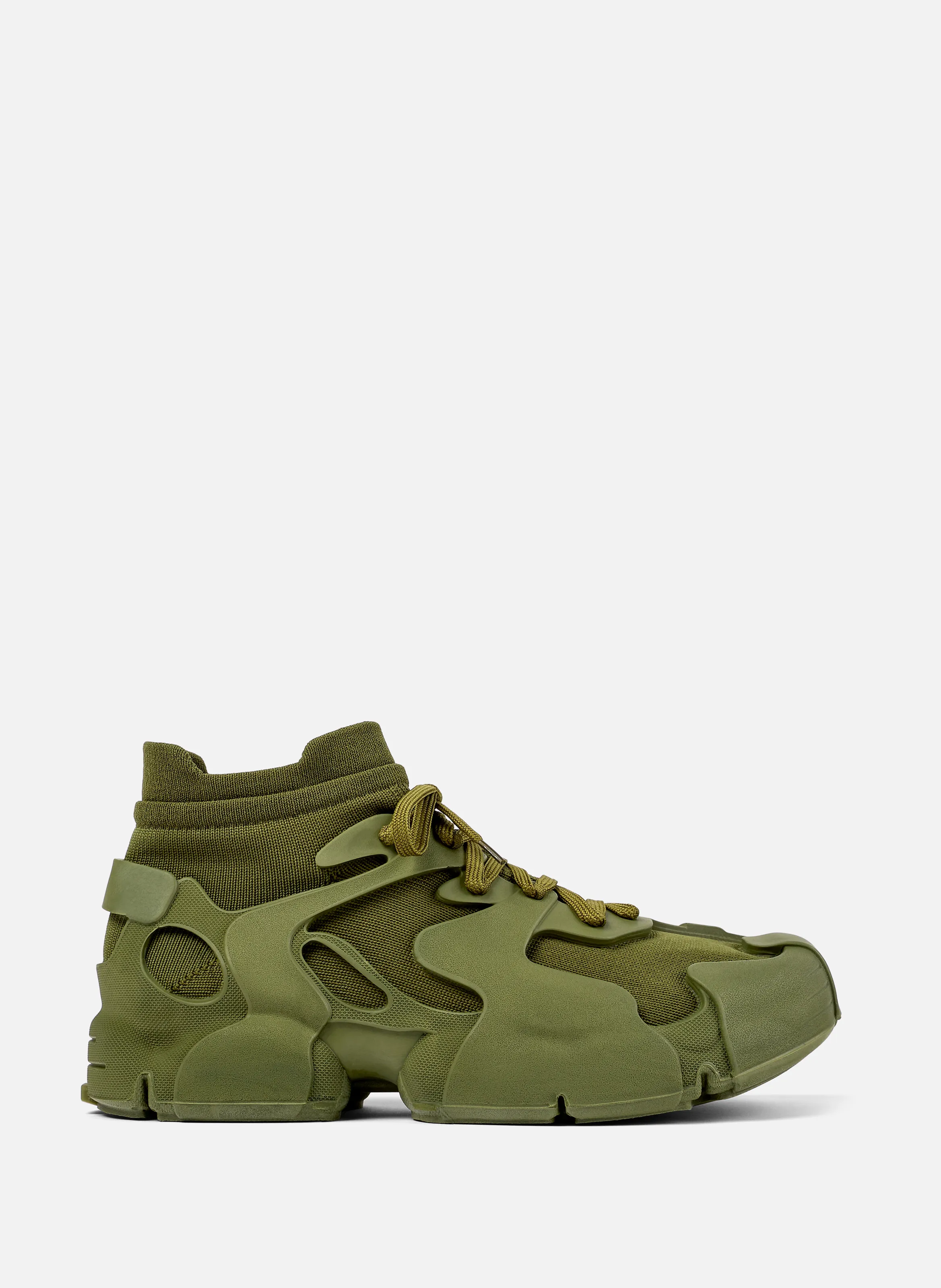 CAMPERLAB  Baskets tossu - Vert