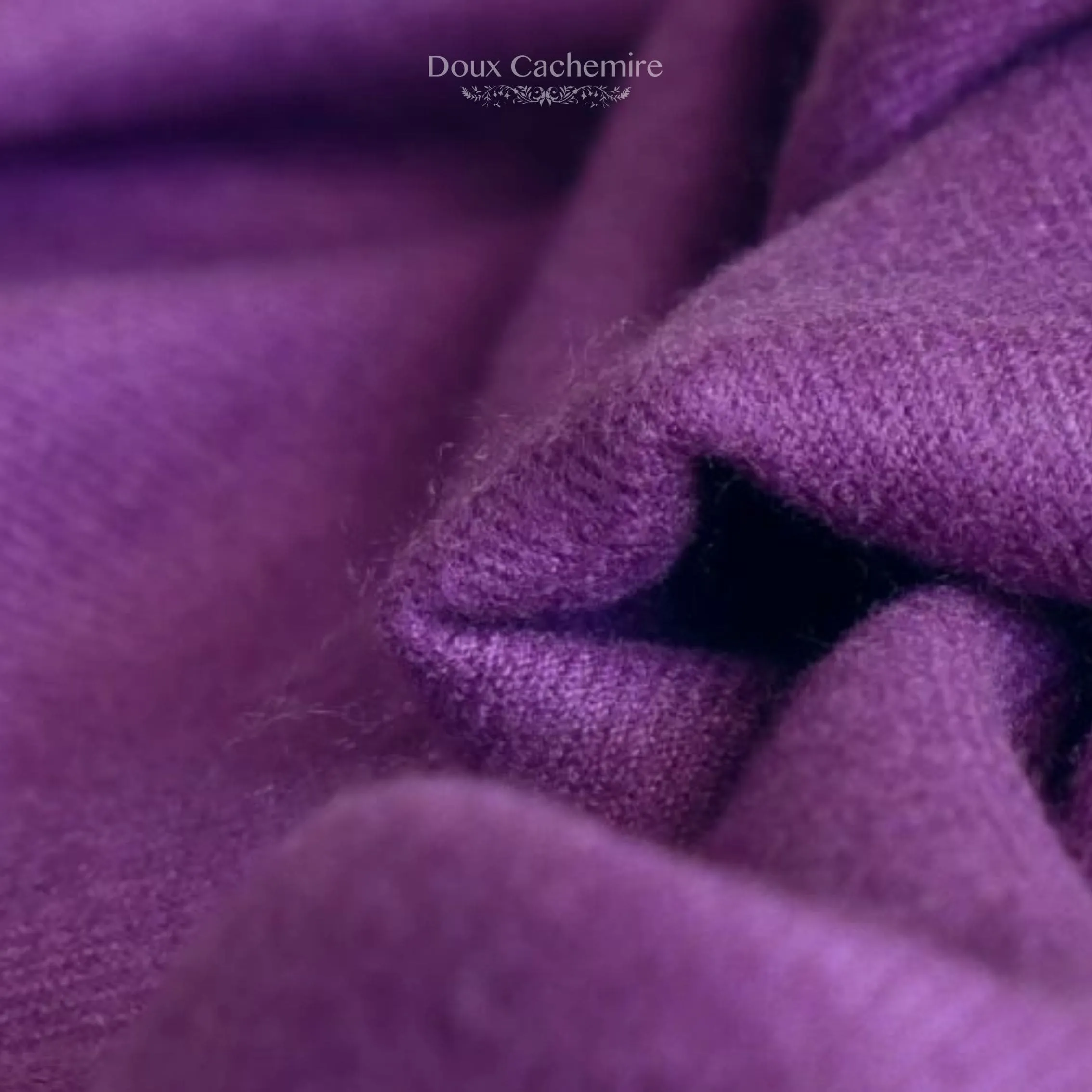 charpe Cachemire Violette