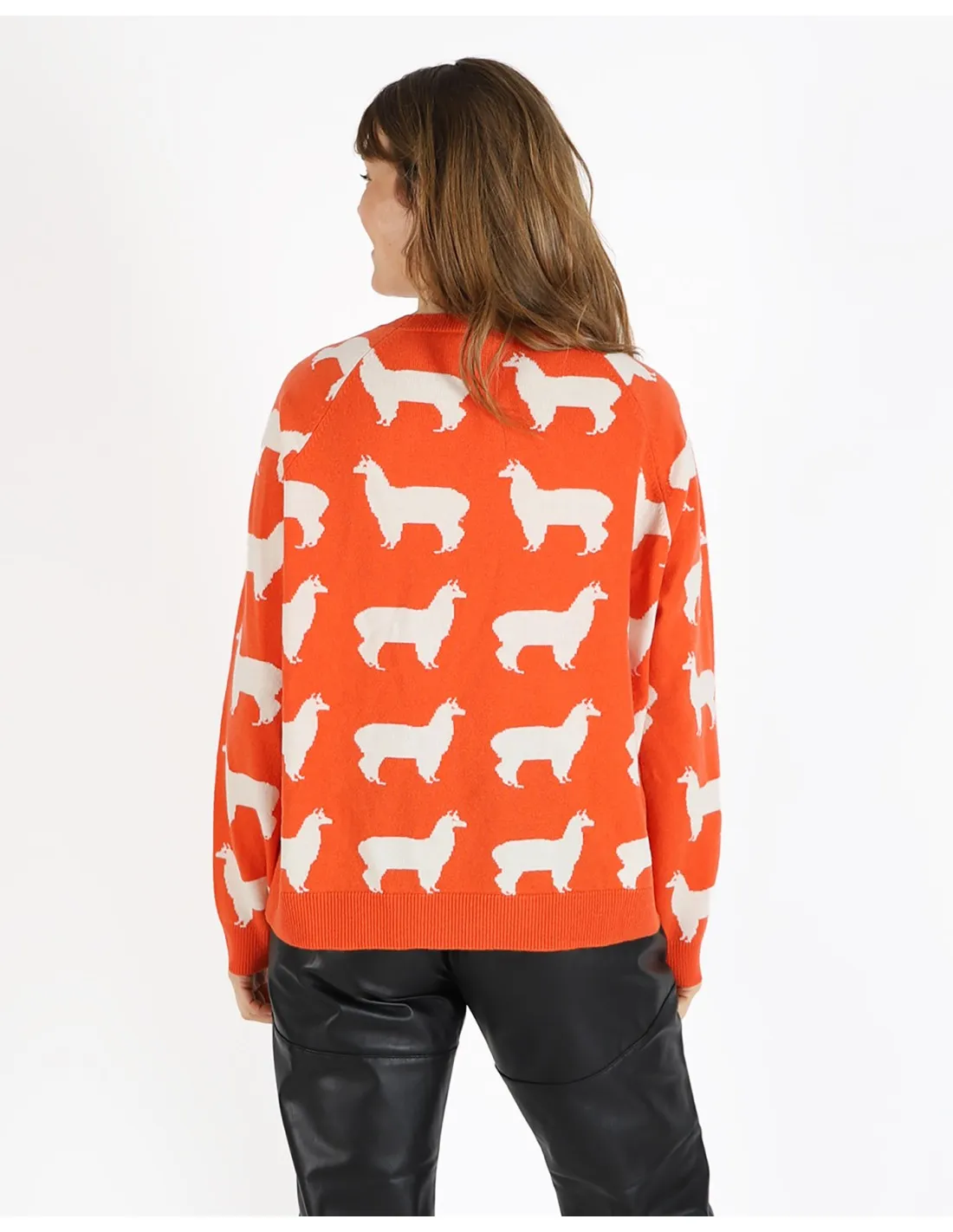 COL ROND INTARSIA LAMA