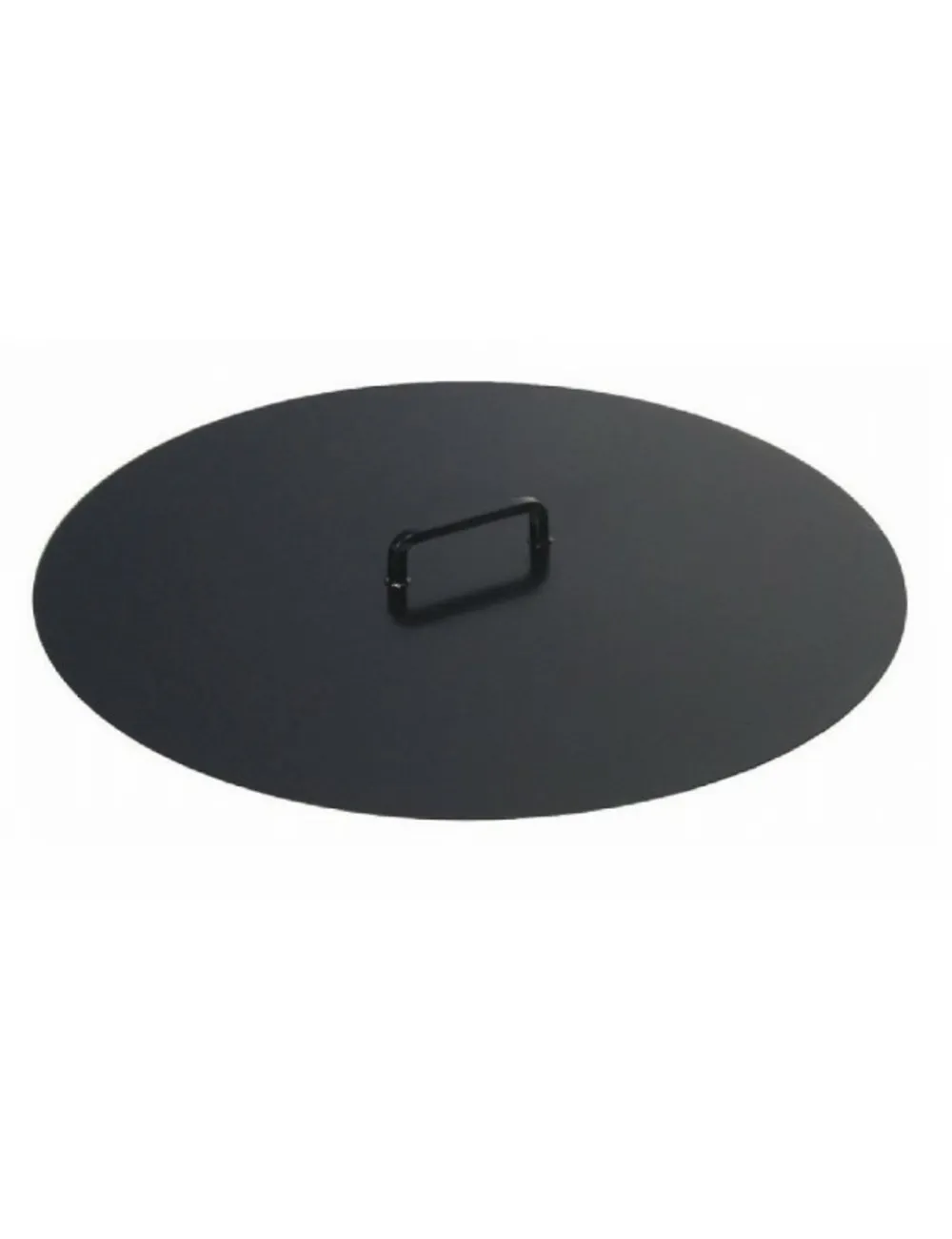 Couvercle de brasero rond en acier