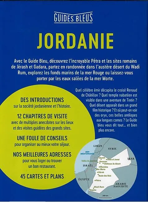 GUIDES BLEUS JORDANIE