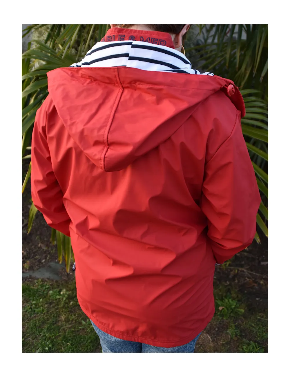 Imperméable enfant Rouge Sable et Mer