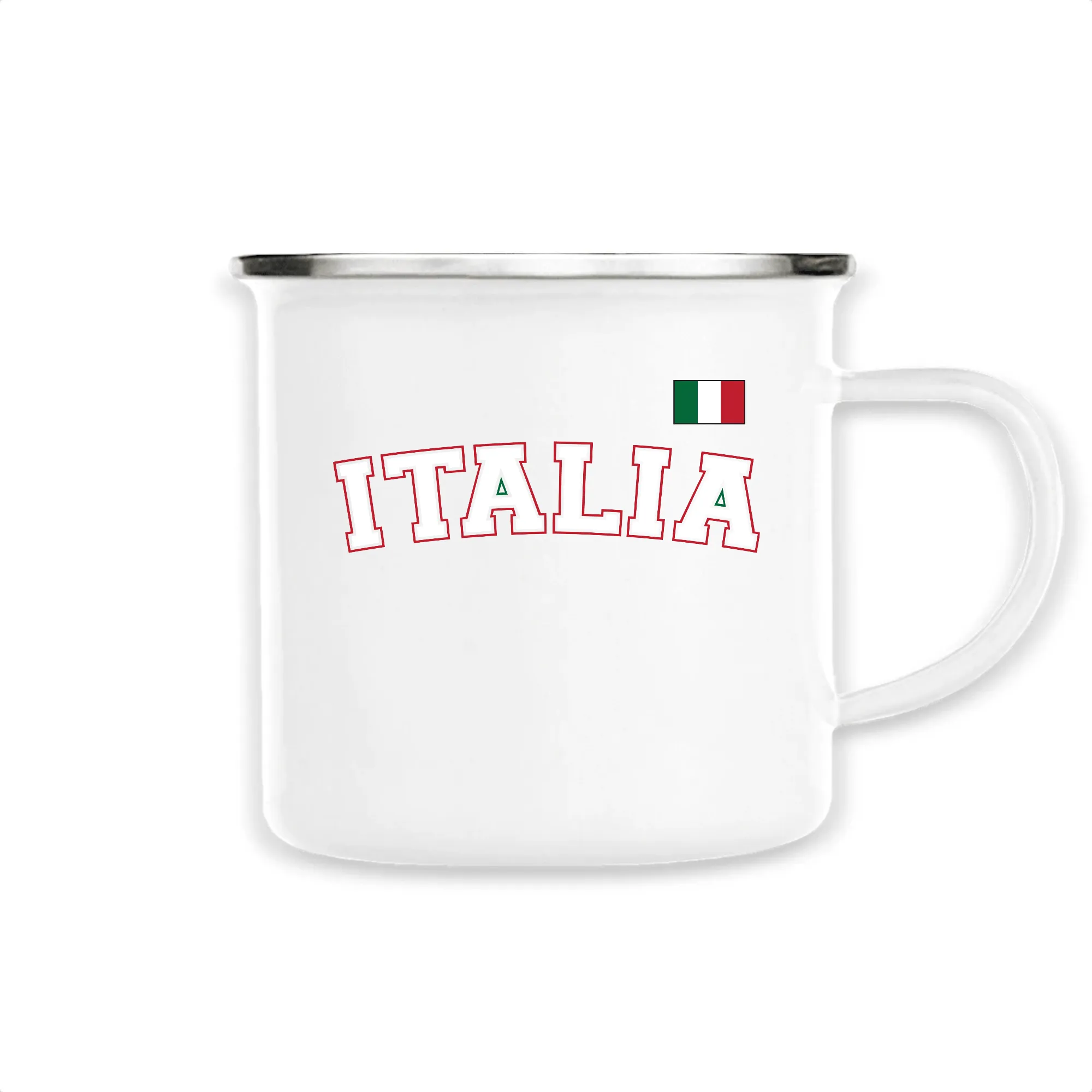 Italia - Italie Tasse - Mug Camping - imprimé fr