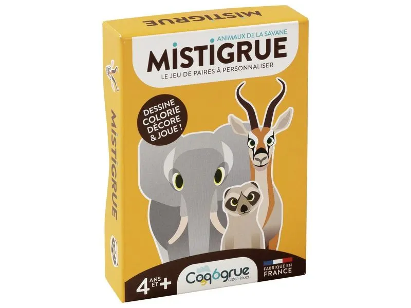 JEU MISTIGRUE À PERSONNALISER Animaux sauvages