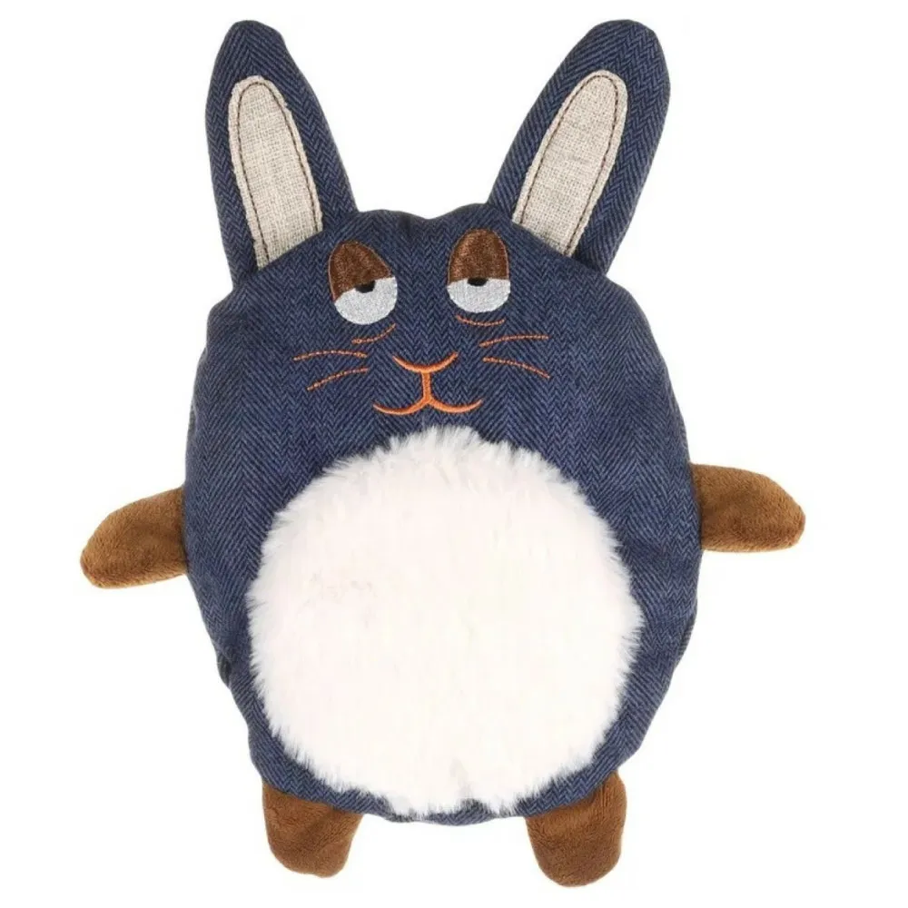 Jouet peluche lapin jeany bleu, 22 x 27 cm pour chat