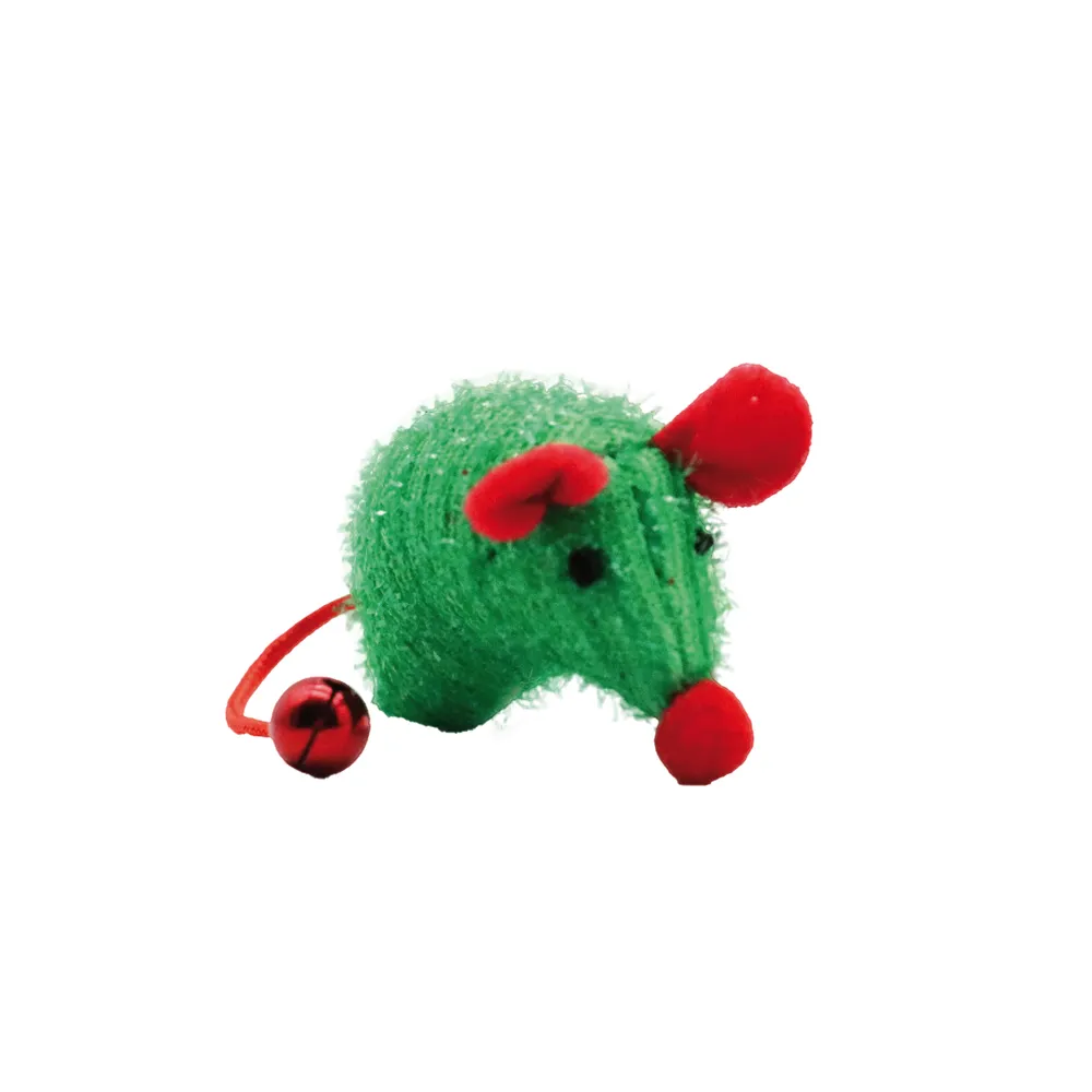 Jouet pour chat Souris Noël Mice 6cm - modèle aléatoire