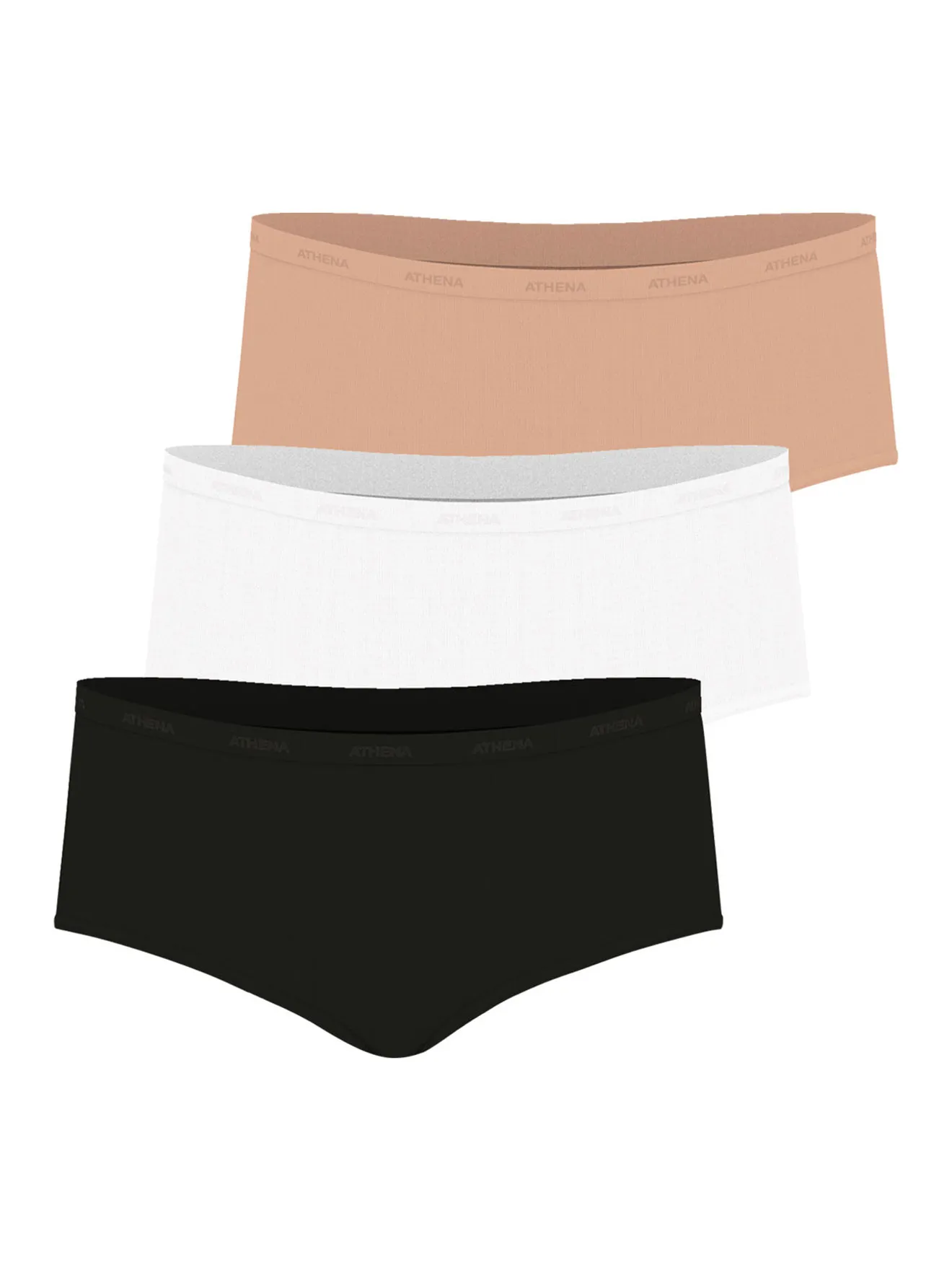 Lot de 3 boxers femme Ecopack Basic