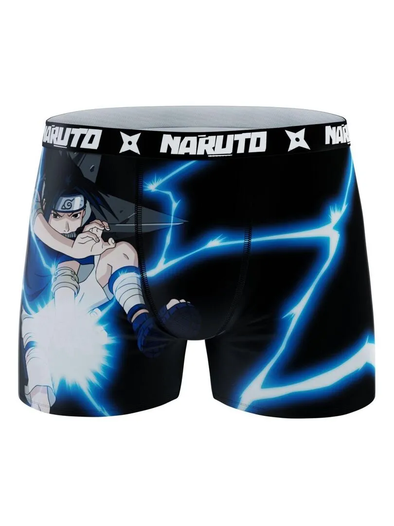 Lot de 6 Boxers homme Naruto Naruto - Noir