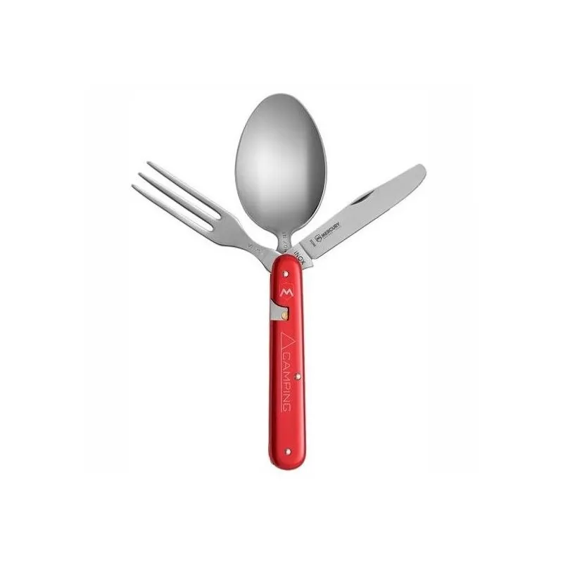 Mercury Couvert camping 3p rouge