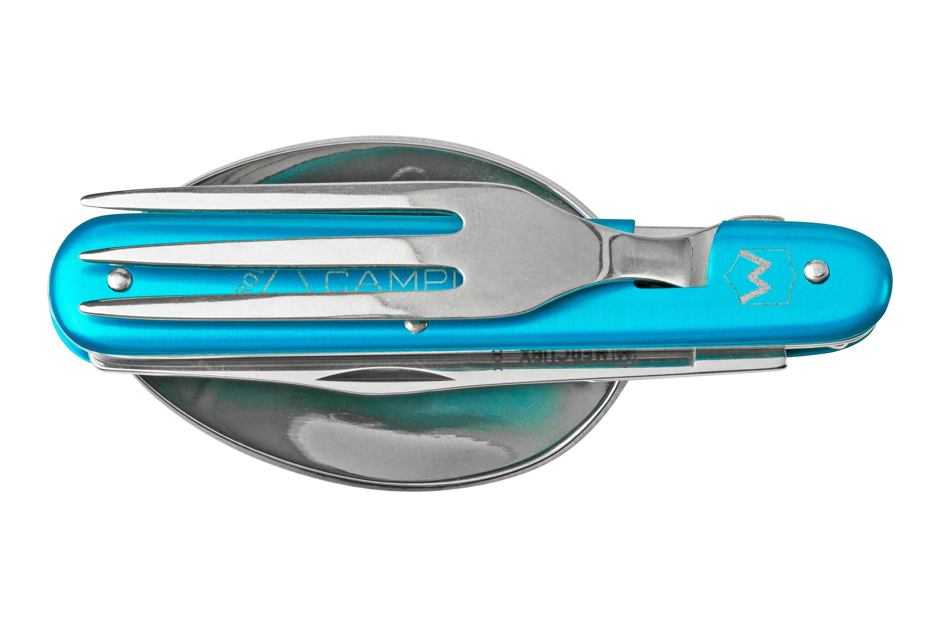 Mercury Rover 992-3ATDFC Turquoise Aluminum, couverts de camping