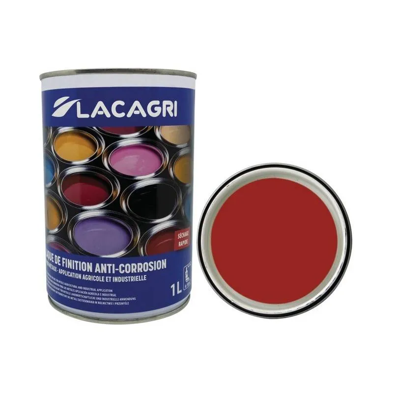 Peinture rouge Kuhn Audureau pot 1L
