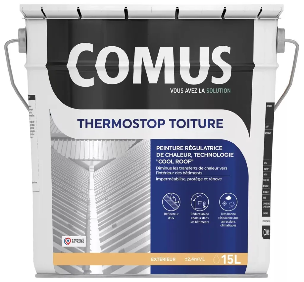 Peinture thermostop toiture Comus