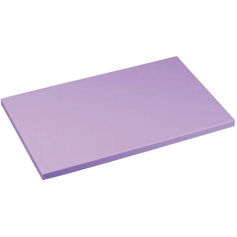Planche à découper en PEHD 500 violette 53x32,5,5x2 cm