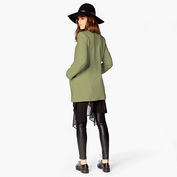 Polaire de coton Uni – pin