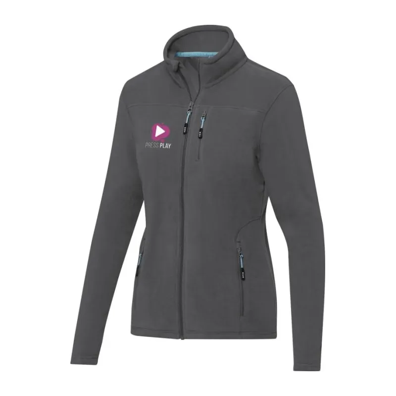 Polaire recyclée femme à personnaliser zippée 174g - Amber