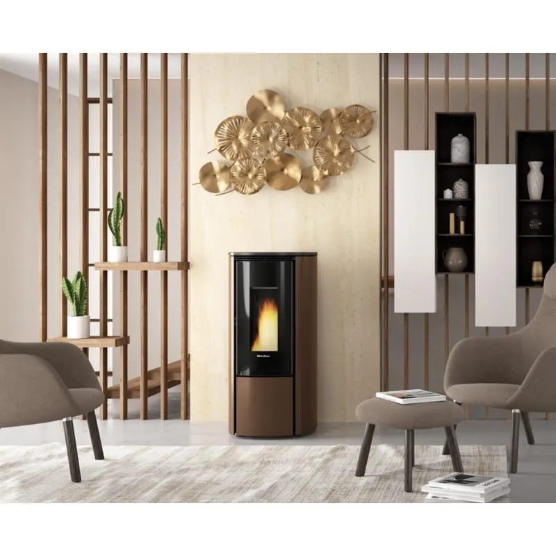 Poêle à granulés étanche débrayable - EXTRAFLAME Katia 9 kW