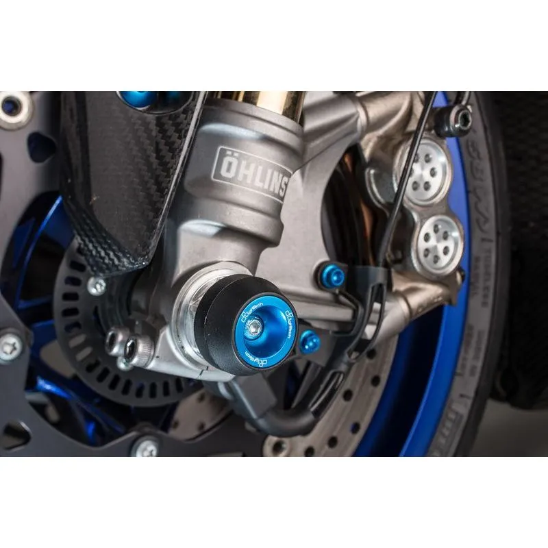 Protections fourche et bras oscillant LIGHTECH Cobalt Ducati Diavel - ARDU101COB