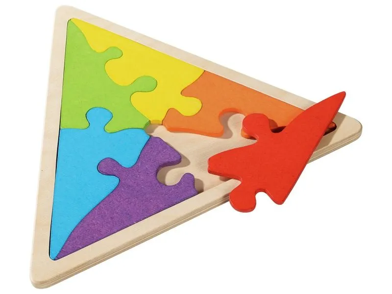 PUZZLE GÉOMÉTRIQUE Puzzle triangulaire