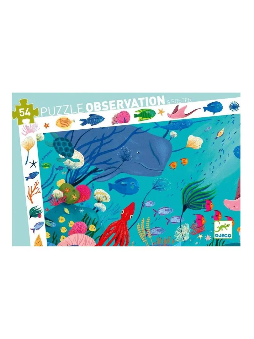 Puzzle Observation 54p Aquatique - N/A