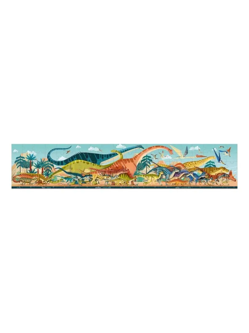 Puzzle panoramique dino 100p - N/A