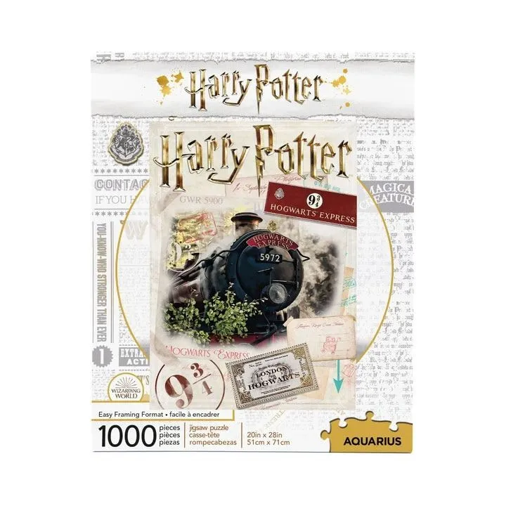 Puzzle Poudlard Express Ticket - 1000 pièces