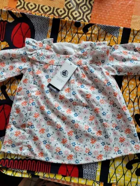 Robe petit bateau - Petit Bateau - 3 mois  | Beebs