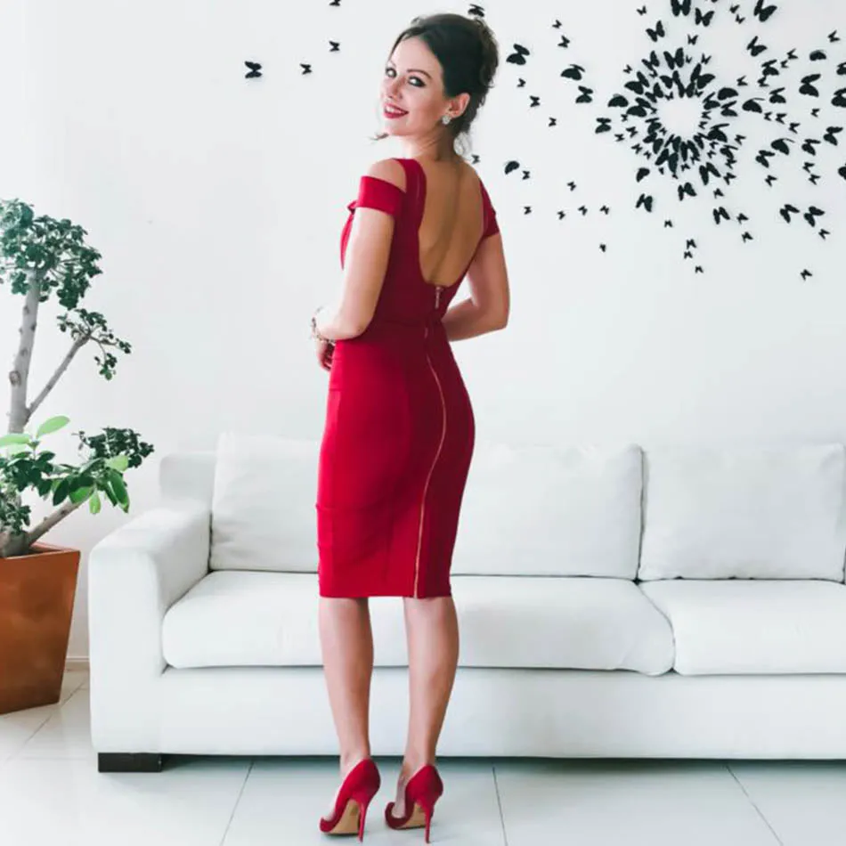 Robe Pin-Up  Rouge