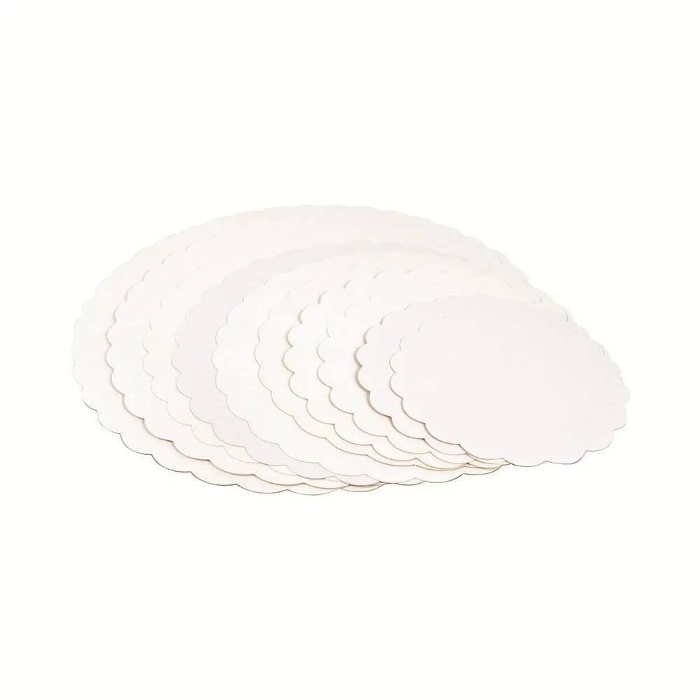 Rond festonné Ø15cm par 250 pièces