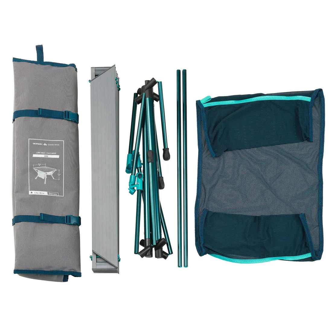 TABLE BASSE COMPACTE DE CAMPING 500