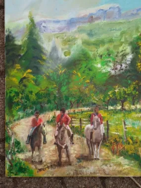 Tableau peinture à l'huile