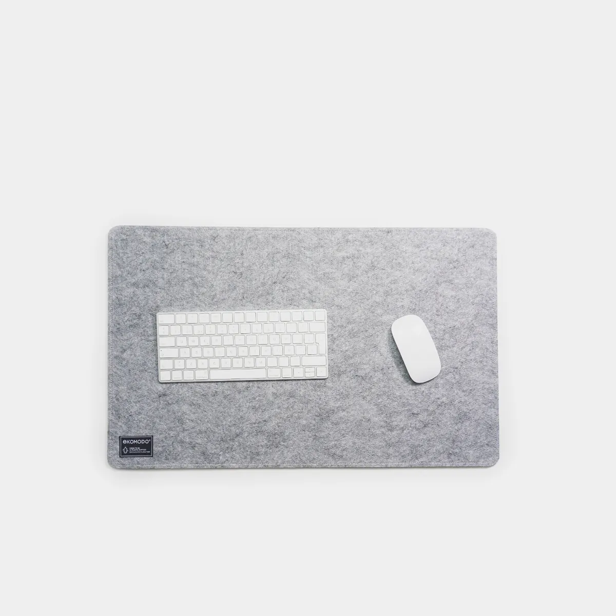 Tapis de bureau en tissu recyclé à personnaliser