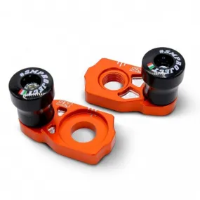 Tendeurs de chaine avec protections SM PROJECT KTM axe 22mm 2023