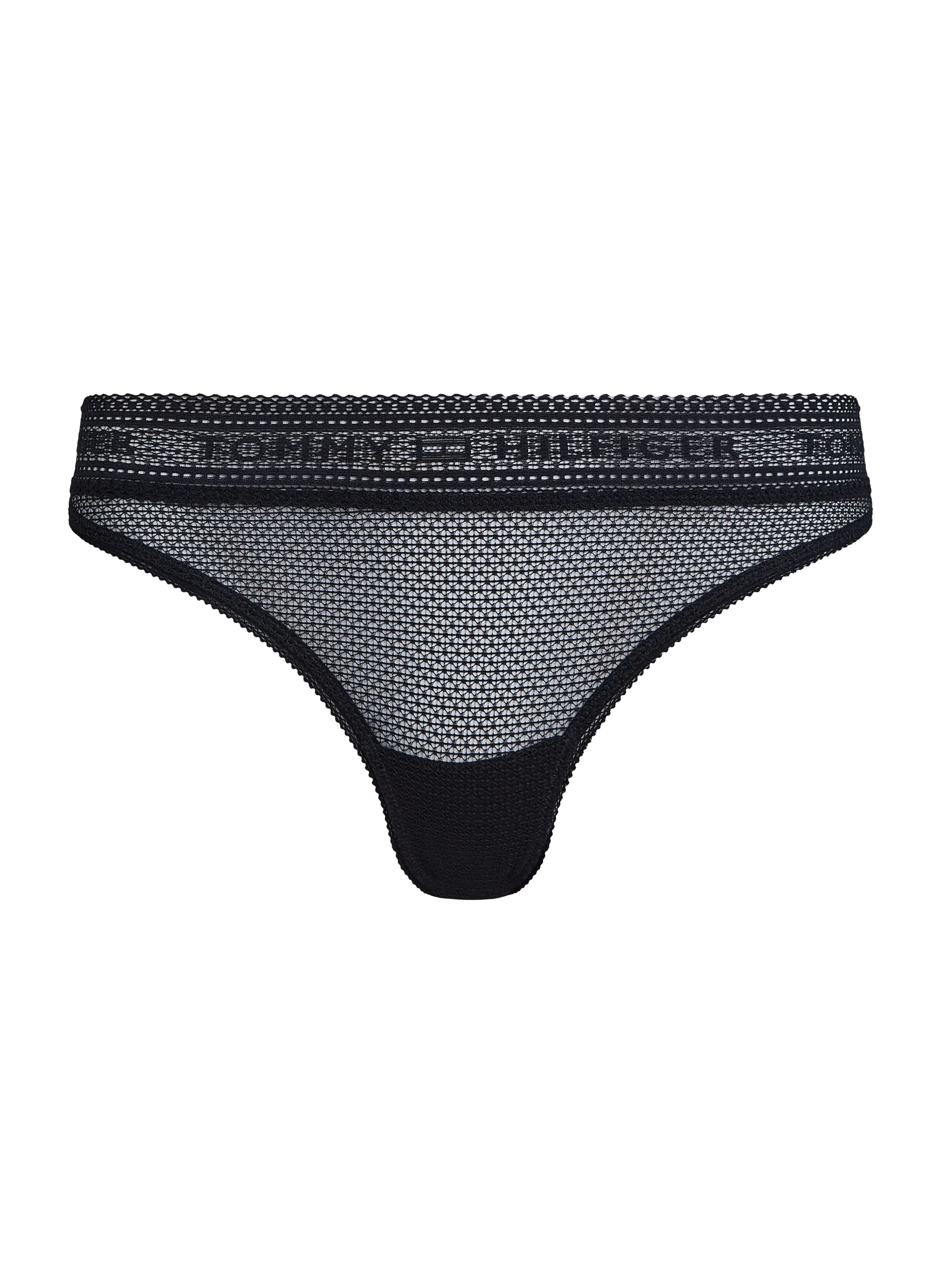 TOMMY HILFIGER  String en tulle  - Bleu