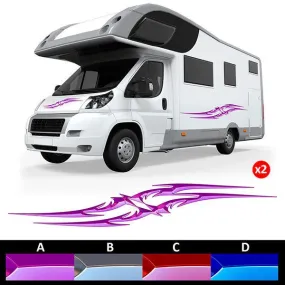 Vague Tribale - STICKERS CAMPING CAR