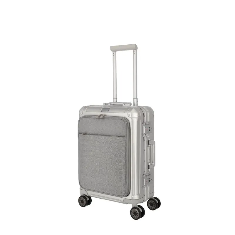 Valise cabine rigide Travelite Next 55cm Argent - Gris