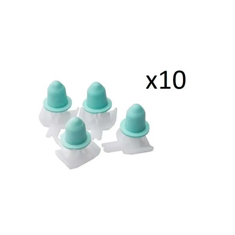 VOLKSWAGEN PIECES MOTEUR 10x Clips de Fixation - Vw Passat