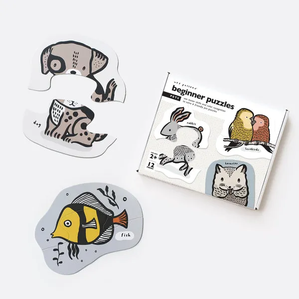 Wee Gallery Beginner Puzzle - Pets - Trouva